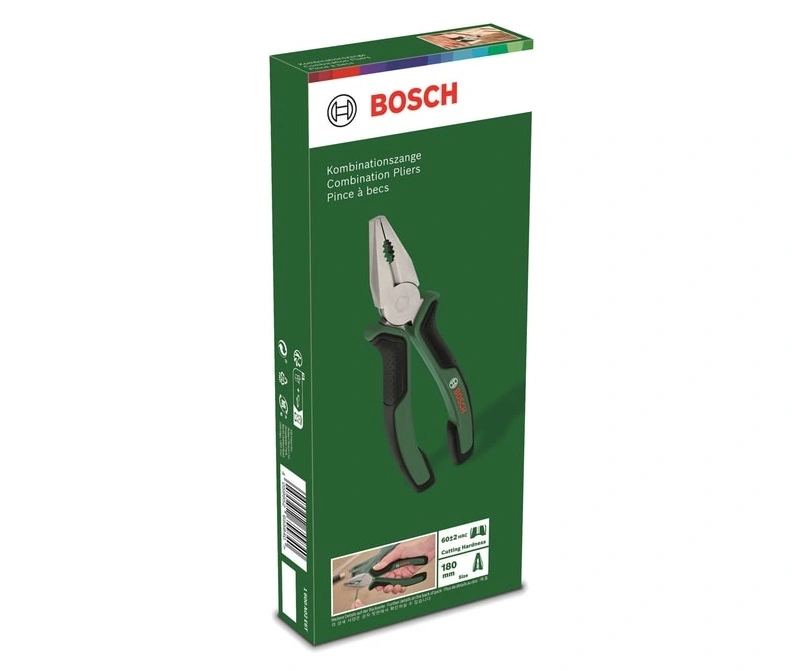 Плоскогубці комбіновані Bosch, 180мм - 22
