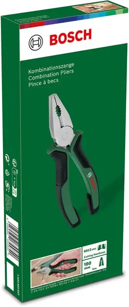 Плоскогубці комбіновані Bosch, 180мм - 16