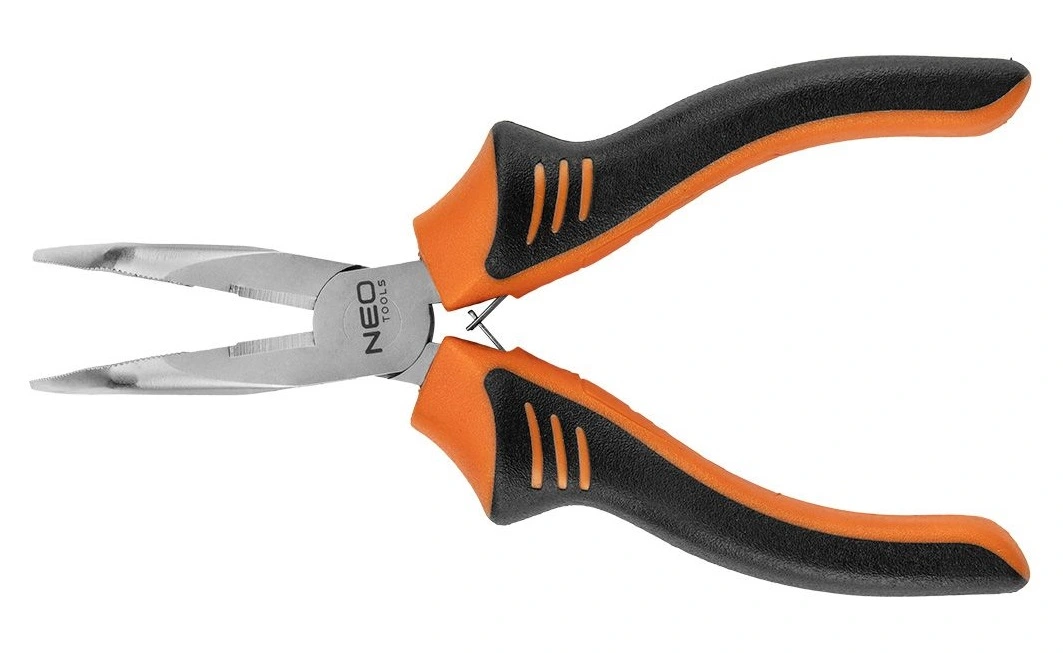 Плоскогубці подовжені вигнуті Neo Tools, 160мм - 2