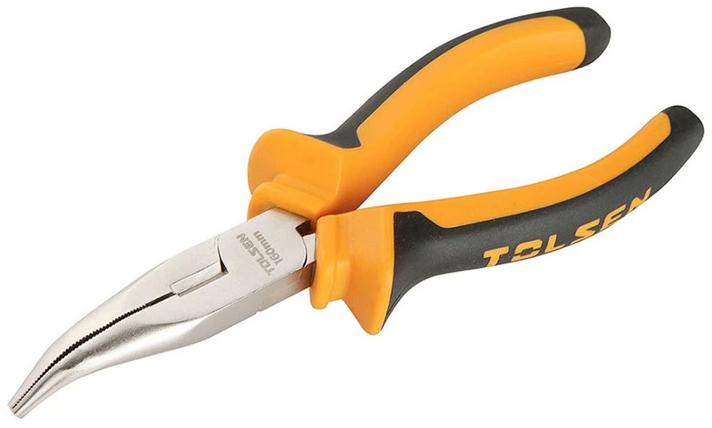 Плоскогубці подовжені вигнуті Tolsen Ерго, 160мм - 2