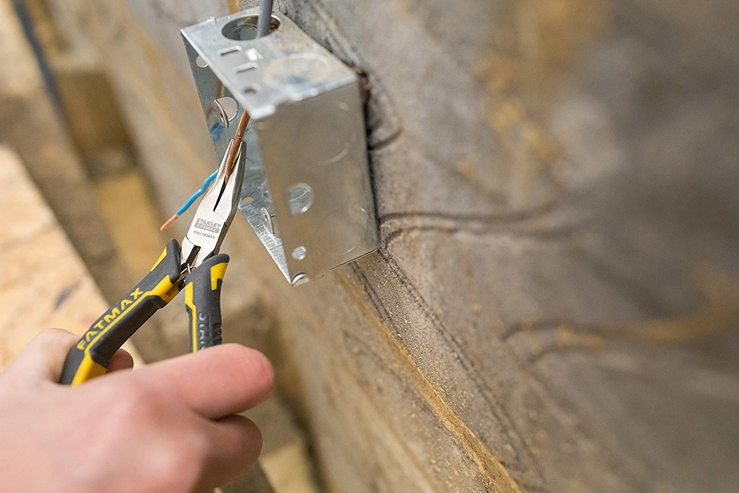 Плоскогубці подовжені прямі Stanley FatMax, прецизійні, 125мм - 3