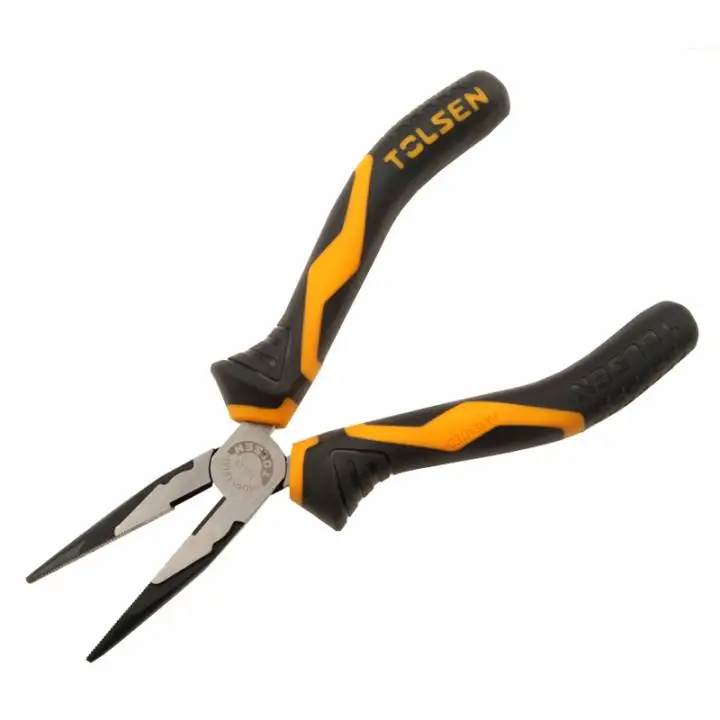 Плоскогубці подовжені прямі Tolsen Профі, 160мм - 2