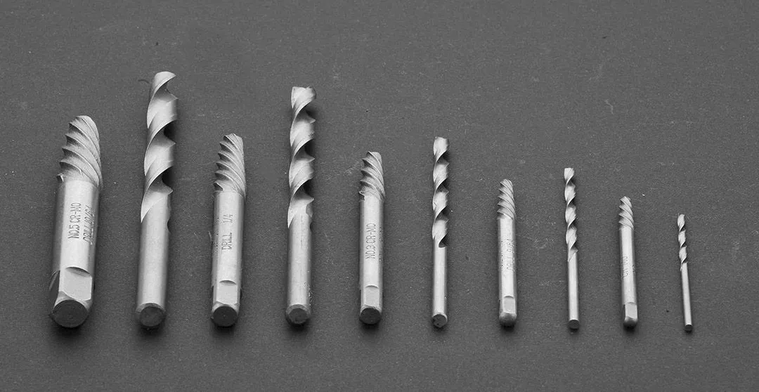 Екстрактори для зламаних гвинтів Neo Tools, набір 10шт, для гвинтів 2-7.5мм, CrMo, кейс - 2