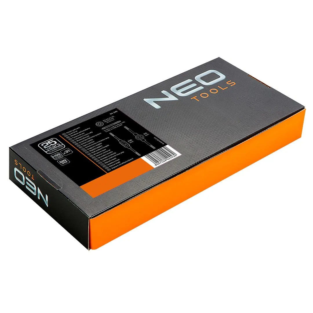 Плашки та мітчики Neo Tools, набір 31шт, M3-M12 - 14