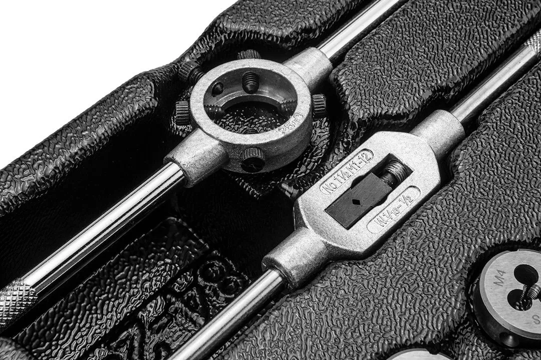 Плашки та мітчики Neo Tools, набір 31шт, M3-M12 - 3