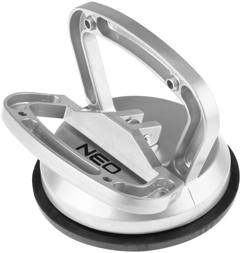 Присоска вакуумна Neo Tools, одинарна, алюмінієвий корпус, діаметр 120мм, 50кг