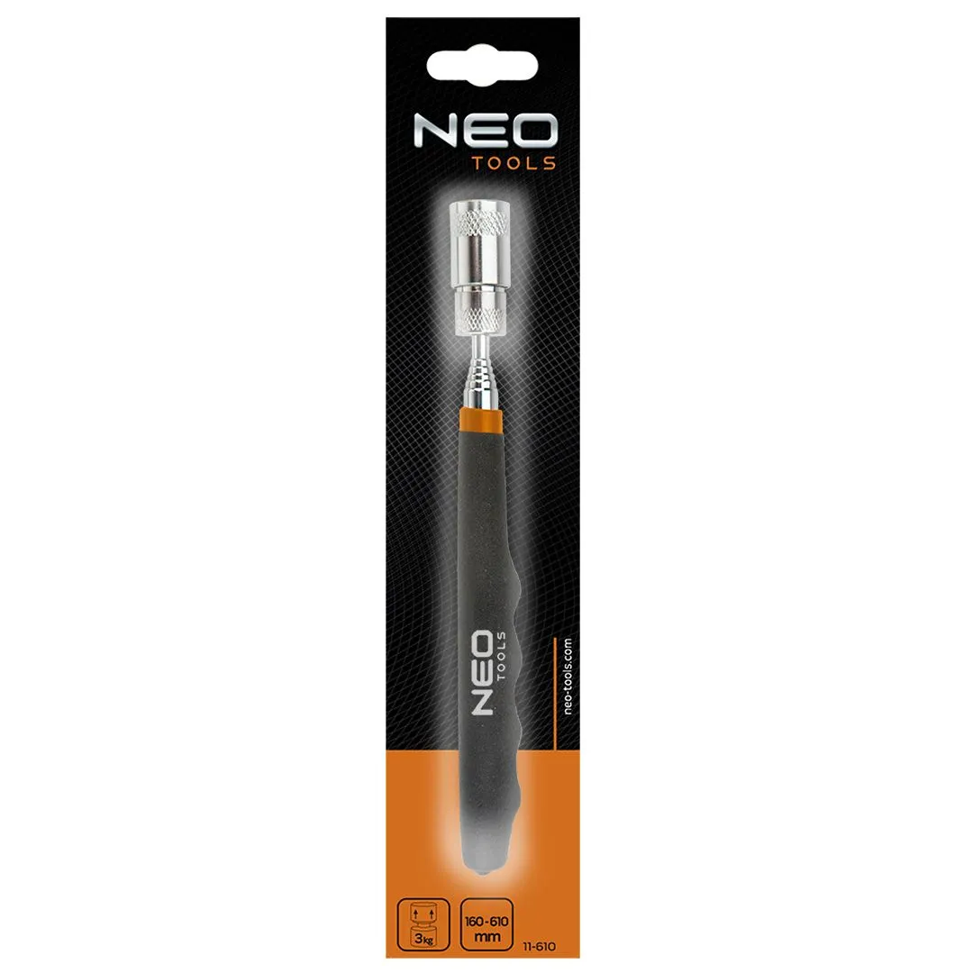 Магнітний тримач Neo Tools телескопічний, 90-800мм, вантажопідйомність до 3.5кг - 9