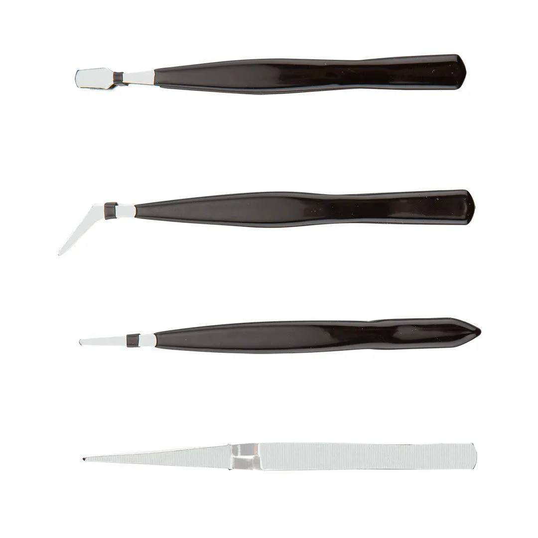 Пінцет Top Tools, для ремонтусмартфонів, набір 4шт