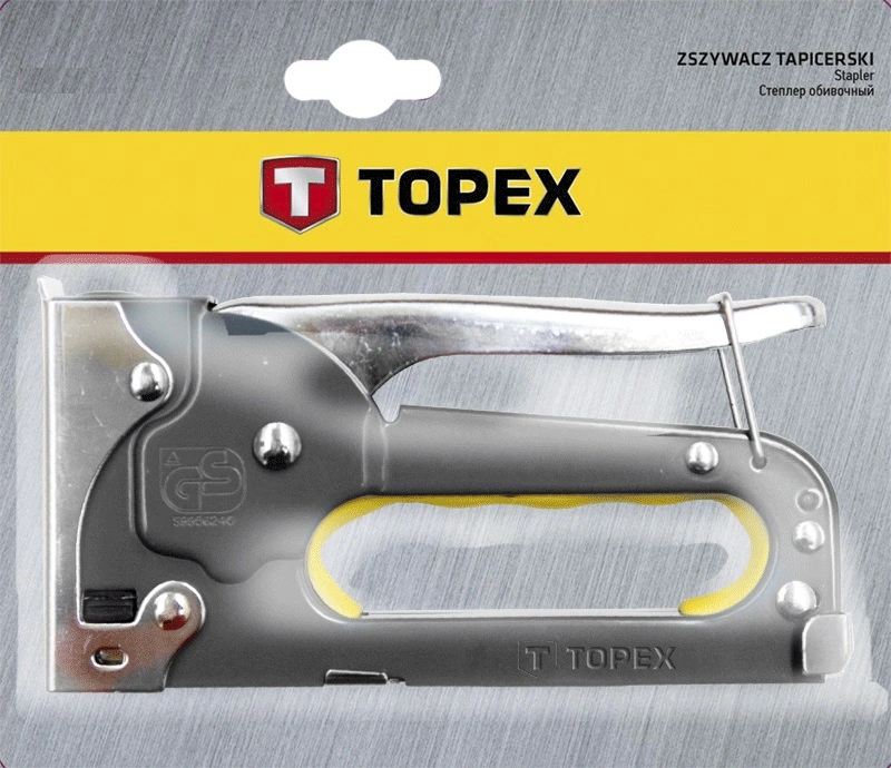 Степлер TOPEX, 6-8мм, тип скоб J - 2