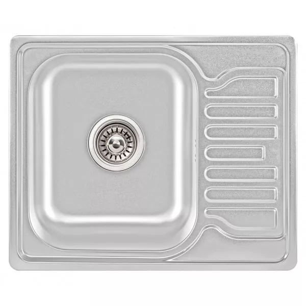 Кухонна мийка WEZER 5848(08) Deсor 580x480x180 мм + сифон