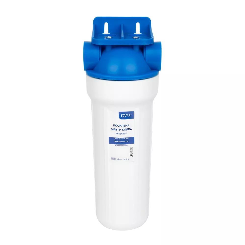 Фільтр магістральний ITAL 2,5"x10" - 1/2" з посиленим з'єднанням (30 бар).