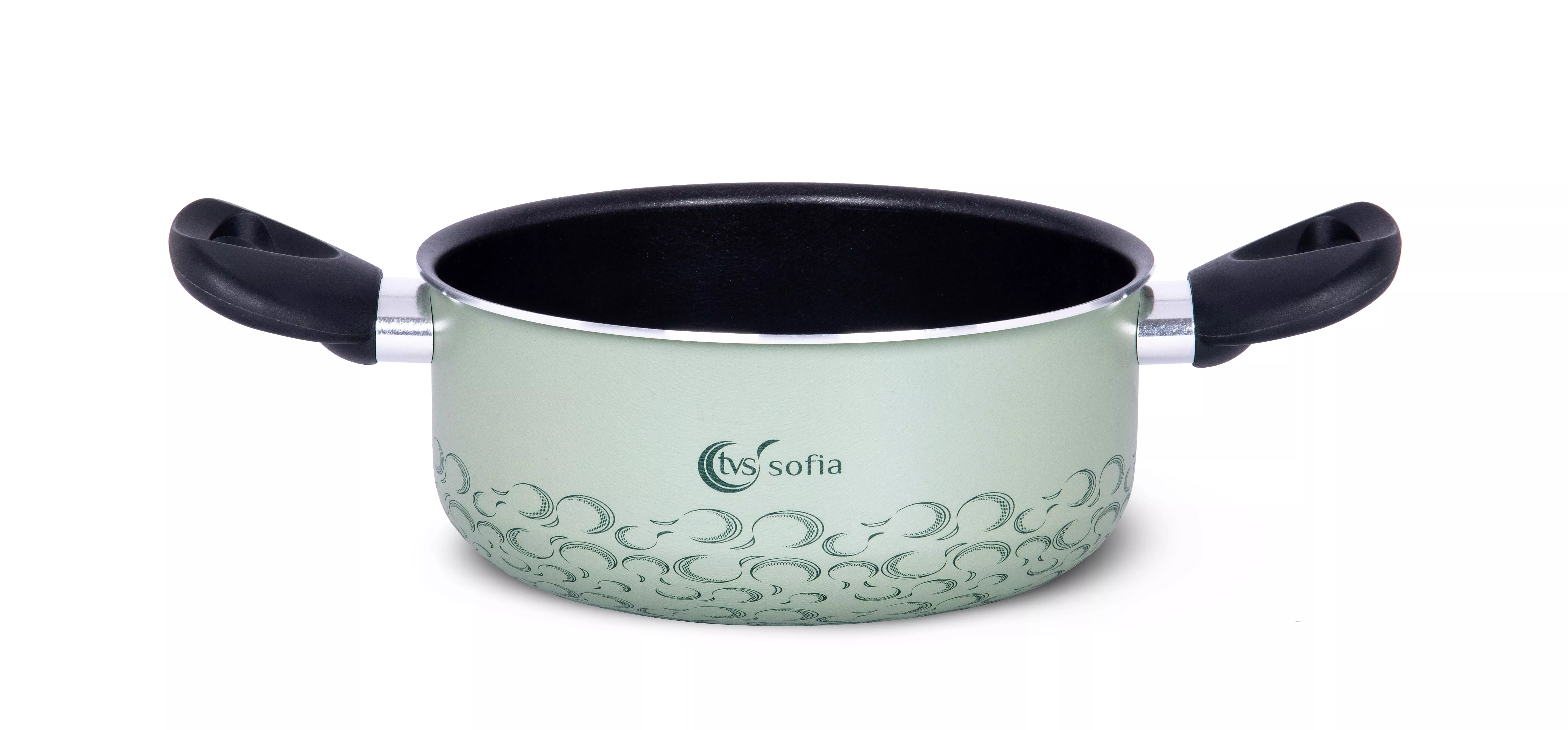 Каструля без кришки TVS Sofia 20 см, зелена