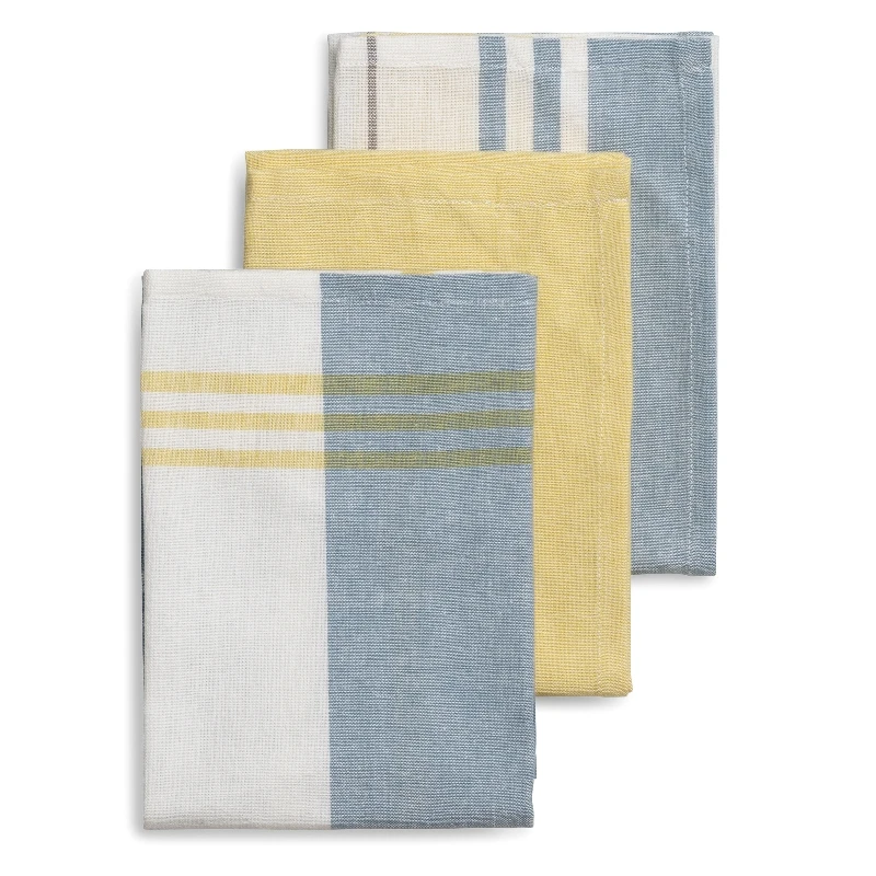 Набір кухонних рушників KELA Pasado сонячно-жовтий, 65х45 см, 3 шт