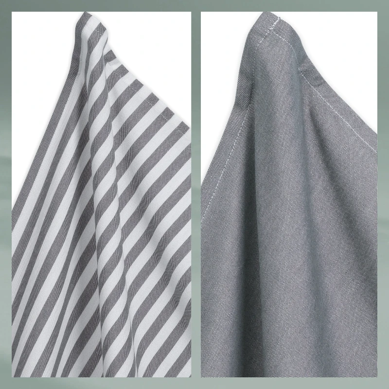 Набір кухонних рушників KELA Caja, темно-сірі, 70x50 см, 2 шт