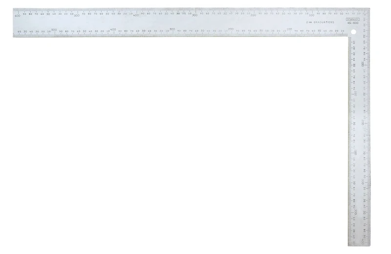 Кутник Stanley, 60х40см, з покриттям від корозії