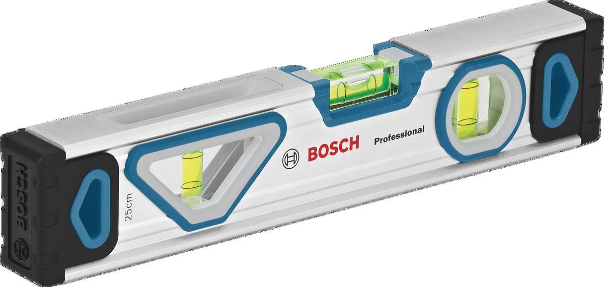 Рівень Bosch Professional 25см, 3 капсули, алюмінієвий корпус