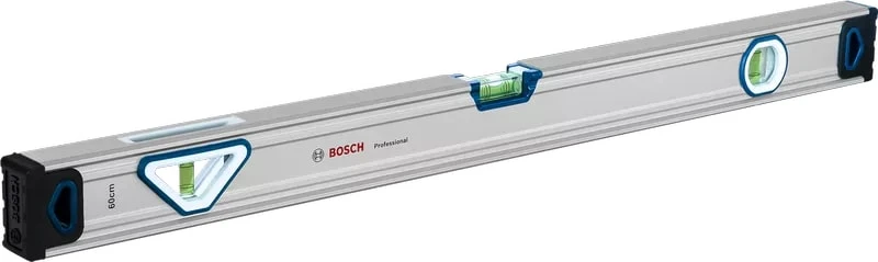 Рівень Bosch Professional 60см, 3 капсули, алюмінієвий корпус