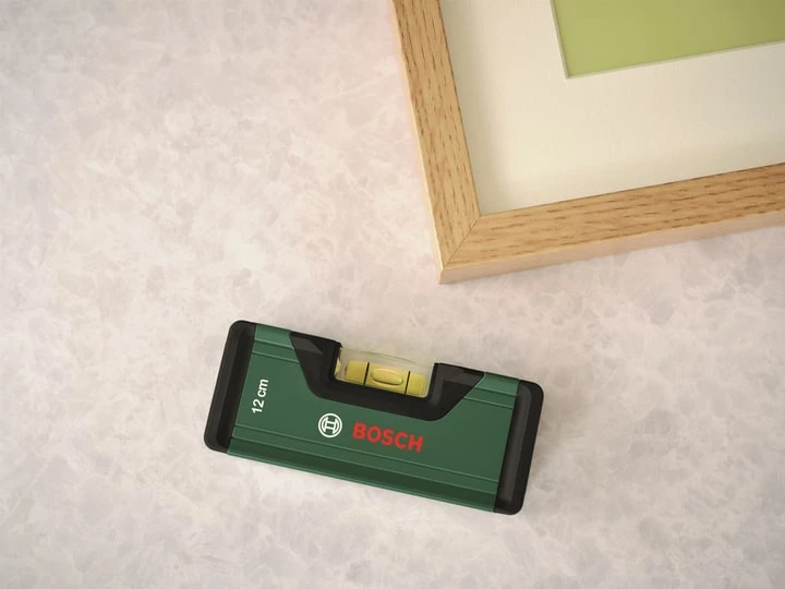 Рівень Bosch, 12см, 1 капсула, алюмінієвий корпус - 2