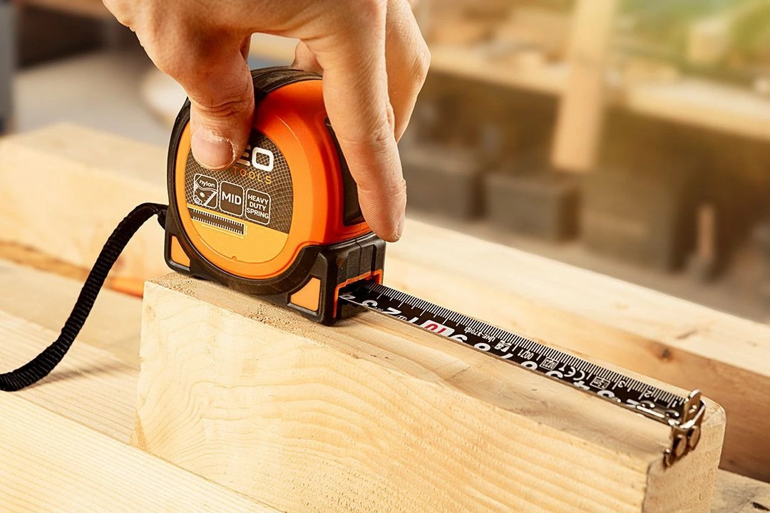 Рулетка Neo Tools Super Black, 5мx19мм, з фіксатором змотування, магніт - 2