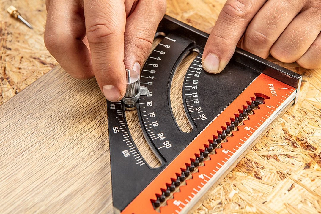 Кутник Neo Tools, 18.5x31.7см, алюміній - 2