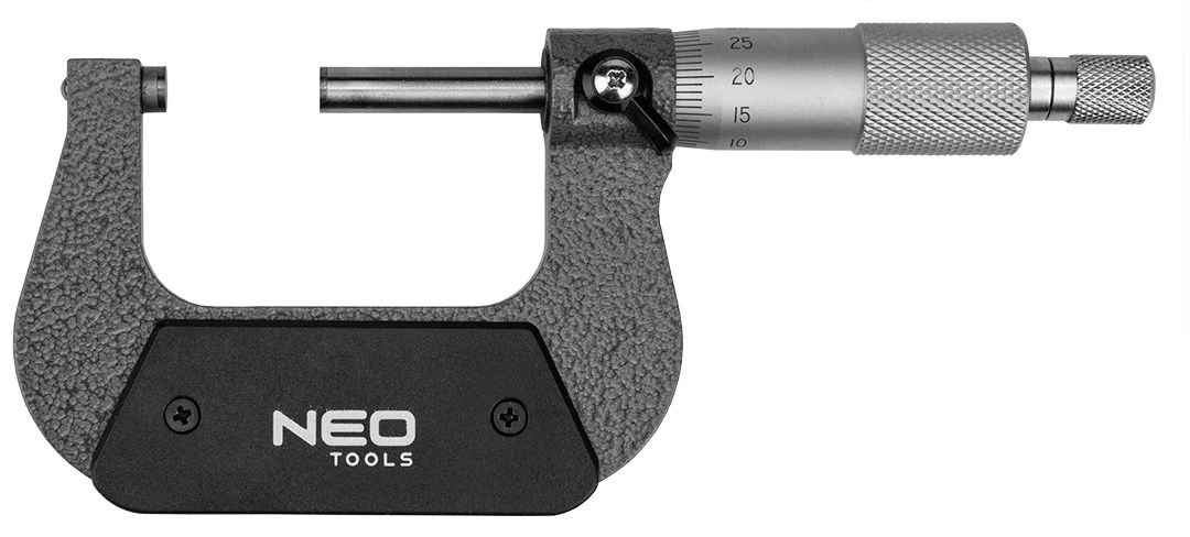 Мікрометр Neo Tools з верн'єром 25-50мм, ±0.01мм/м