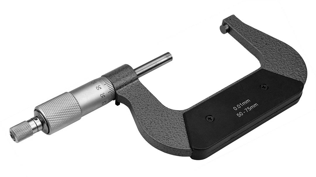 Мікрометр Neo Tools з верн'єром 50-75мм, ±0.01мм/м - 2