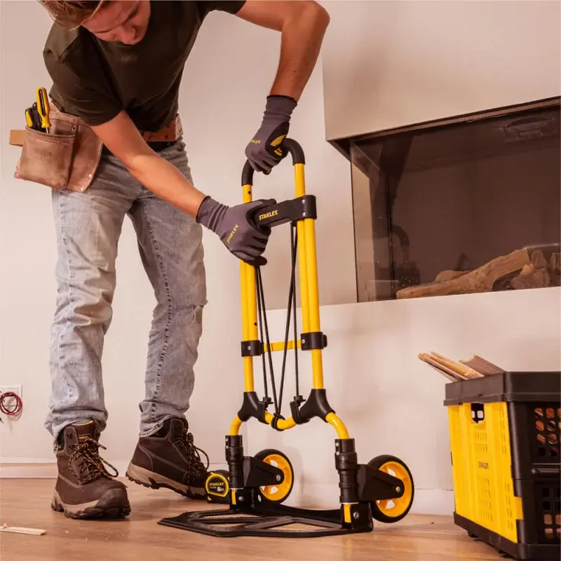 Візок вантажний Stanley універсальний, складаний, платформа 39х28см, до 70кг, 3.9кг - 2