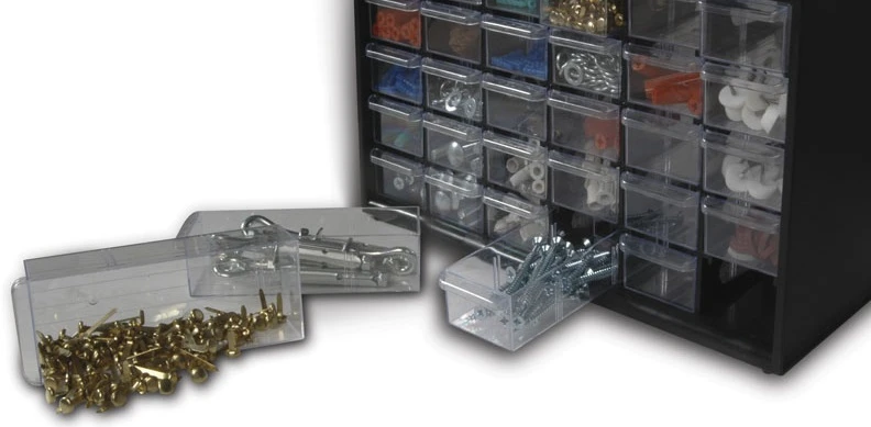 Органайзер вертикальний Stanley, 39 контейнерів, 44.5х36.5x16см, пластик - 2