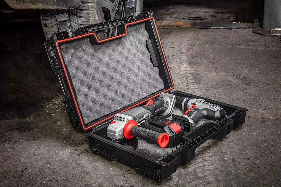 Кейс для інструменту GRAPHITE, Ящик модульний, 12.6х44.8х32.2см, пластик - 2