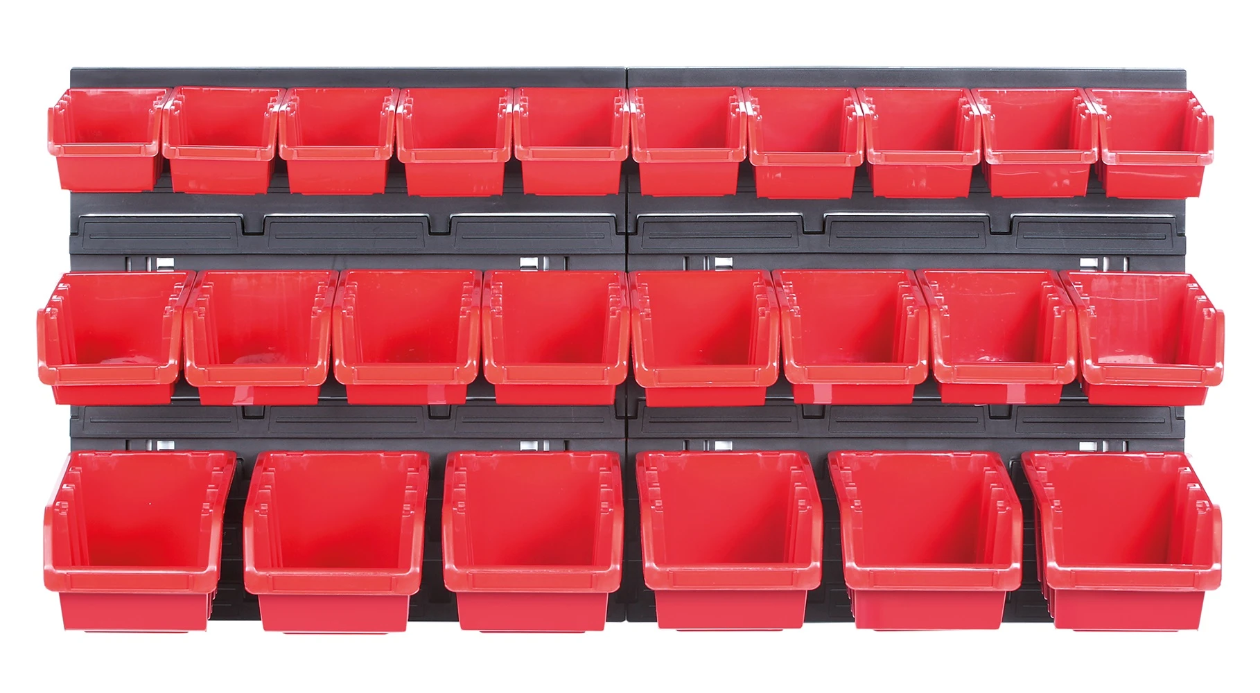 Панель підвісна з набором контейнерів для зберігання Kistenberg KOR2, 2 панелі 38.6х1.8х39см, 24 кон