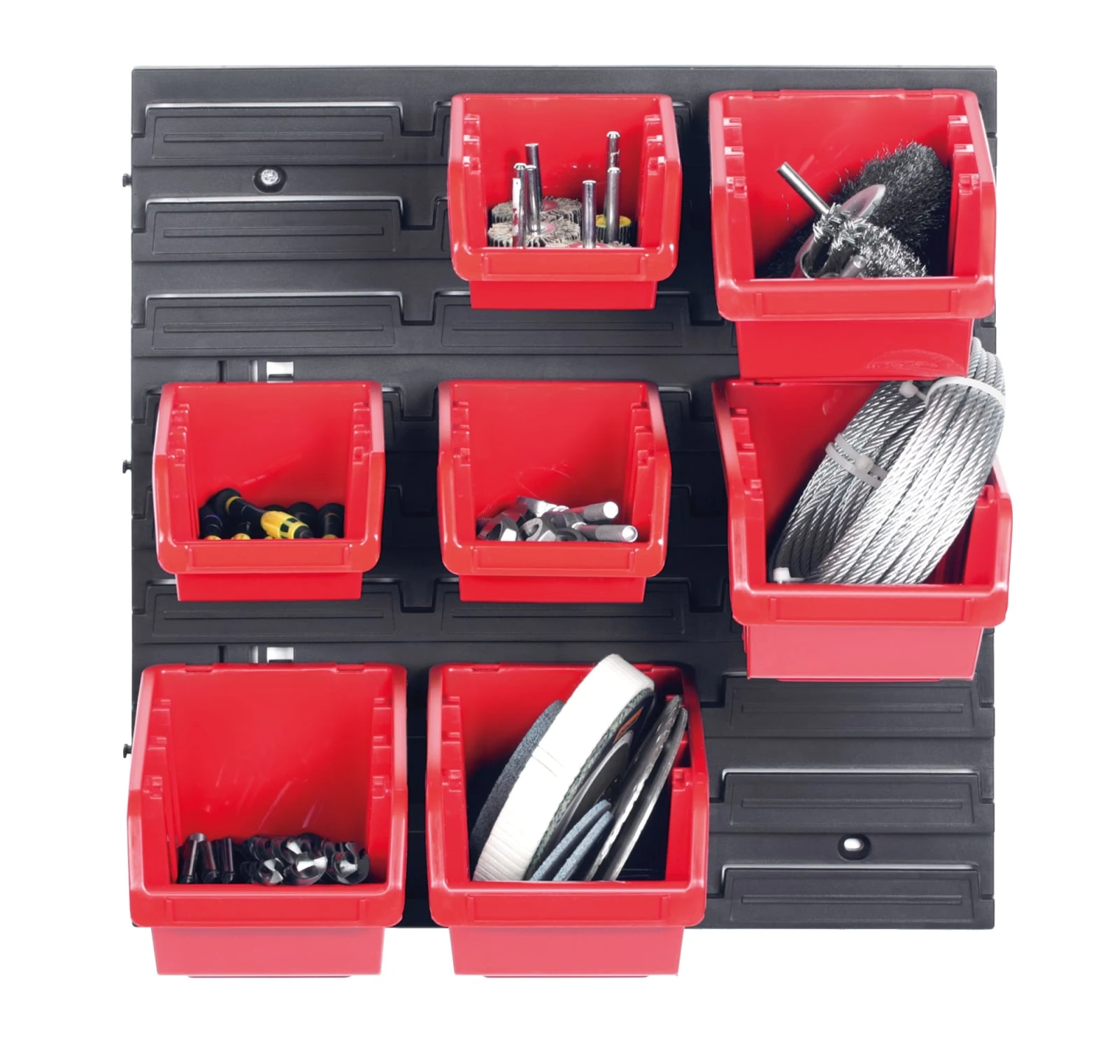 Панель підвісна з набором контейнерів для зберігання Kistenberg KOR5, панель 38.6х1.8х39см, 7 контей - 2