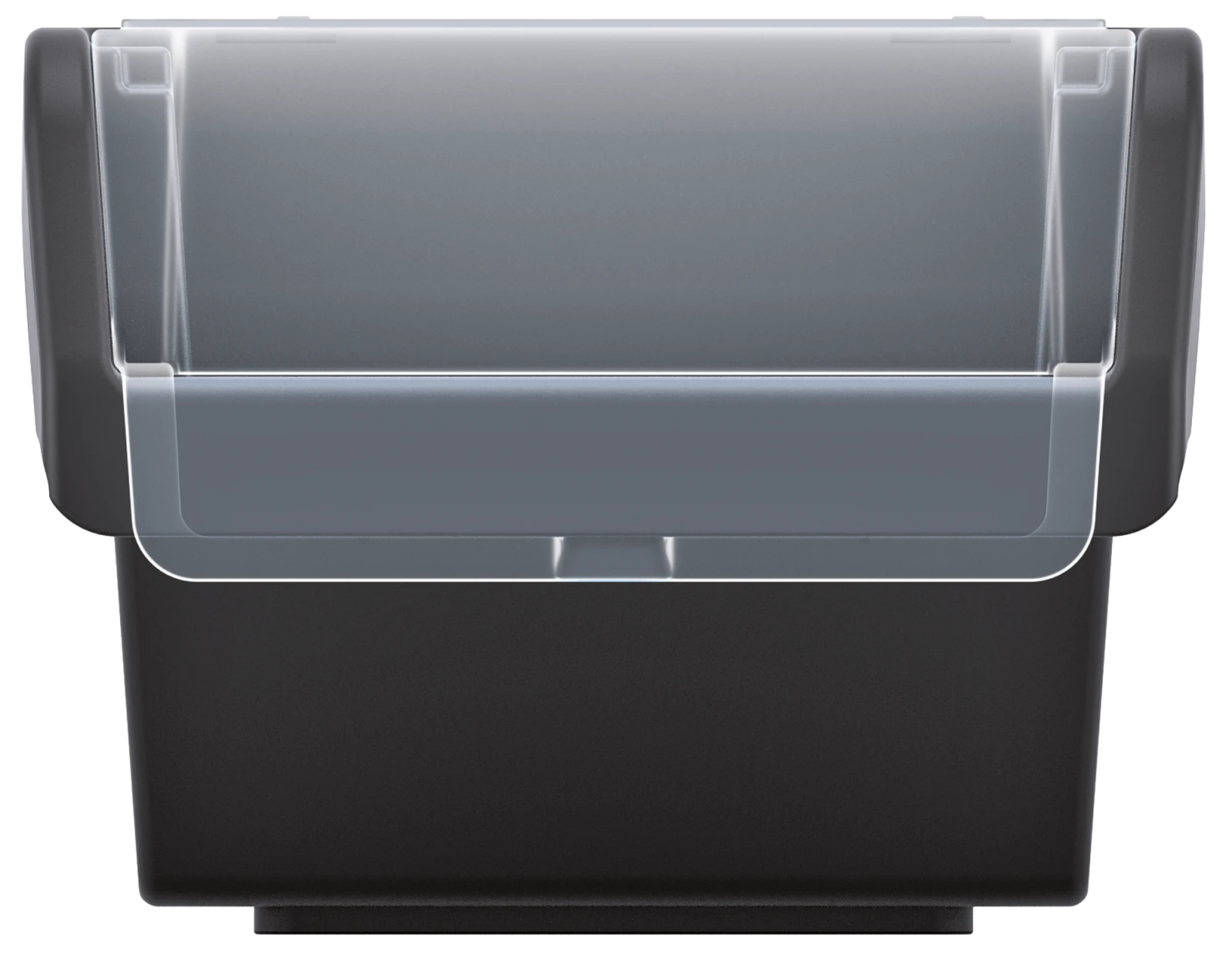 Контейнер для зберігання з кришкою Kistenberg TRUCK PLUS, 19.5х12х9см, пластик, чорний - 2