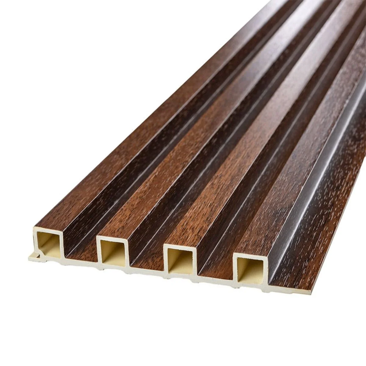 Рейка декоративная WPC стеновая 3000х160х23мм Каштан SW-00001536