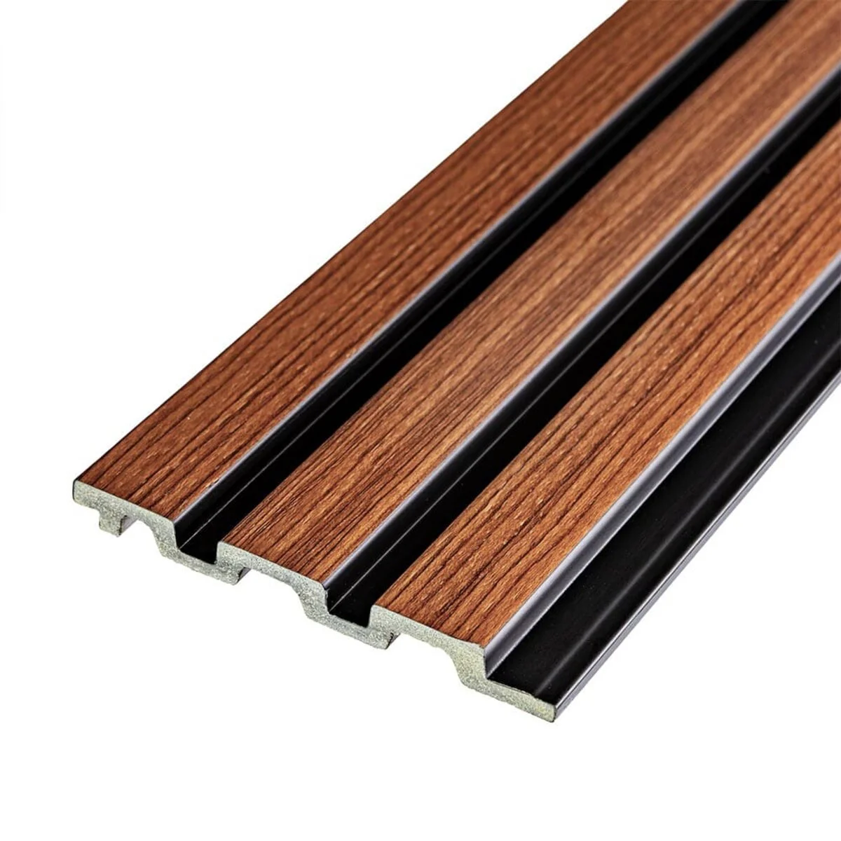 Рейка декоративная PS 2900х120х12мм Каштановый SW-00001743