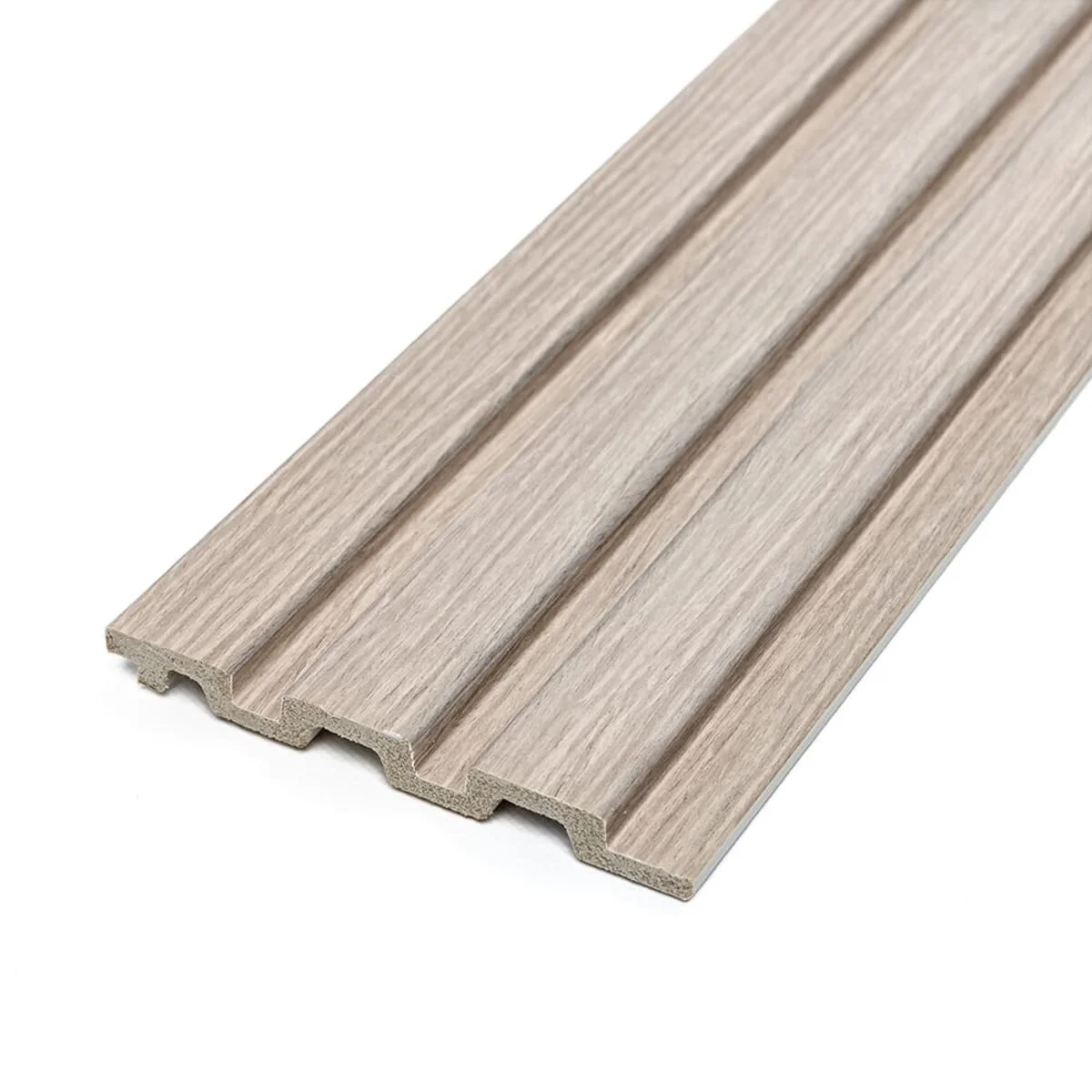 Рейка декоративная PS 2900х120х12мм Светлый дуб SW-00002129