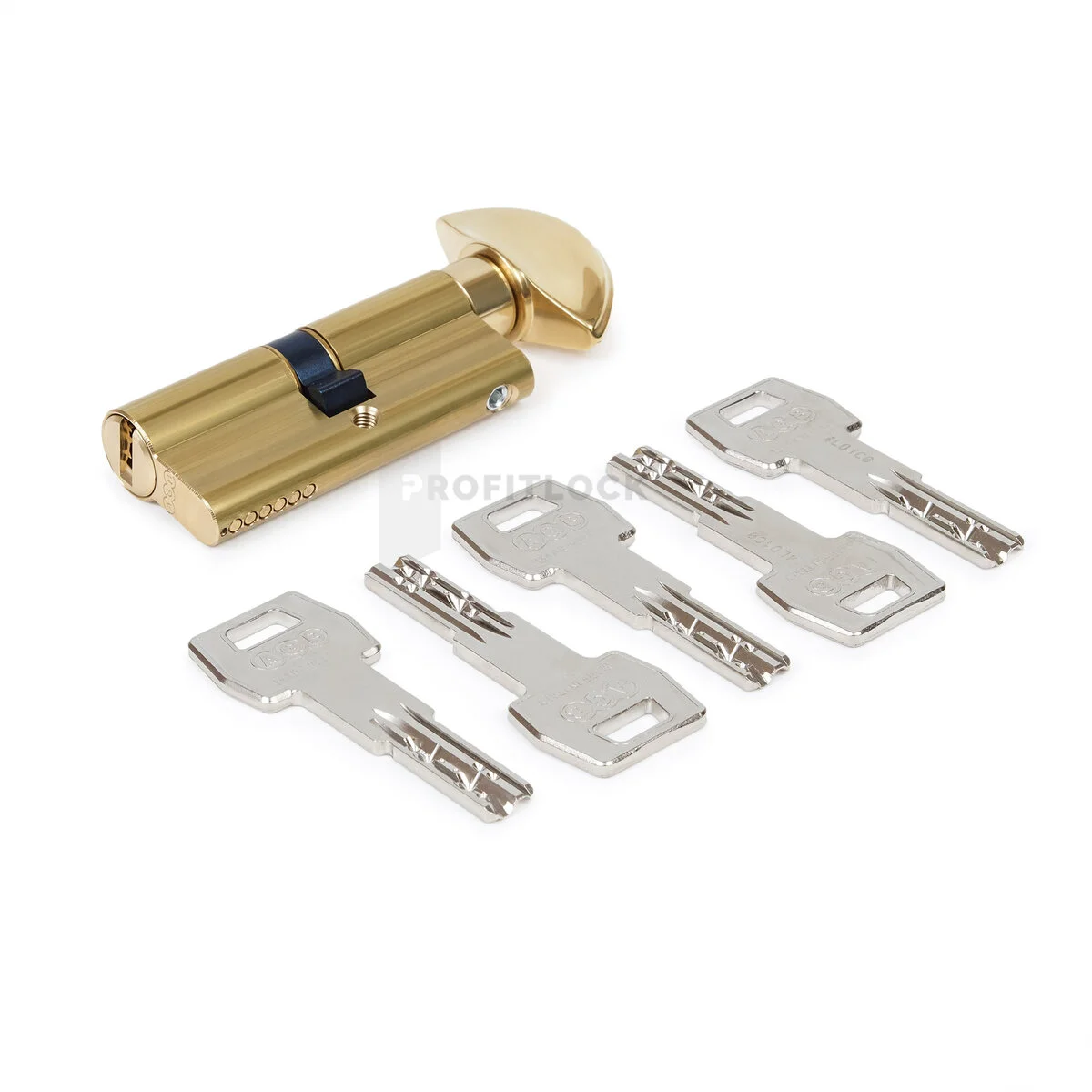 AGB SCUDO 5000 PS Циліндр ключ-вороток 75 мм, 30х45Т латунь