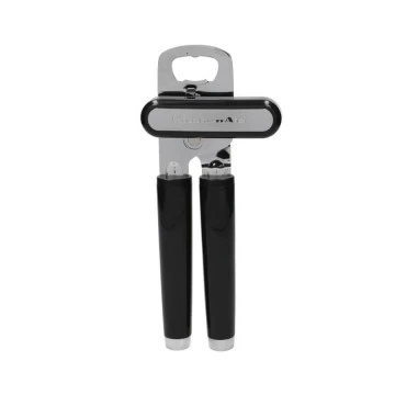 Відкривалка для банок та пляшок KitchenAid Classic, 21 см, чорний (KCG199OHOBE)