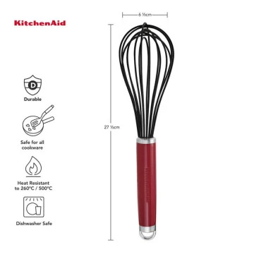 Віночок KitchenAid Coreline, 27 см, червоний (KAG0640OHERE) - 2