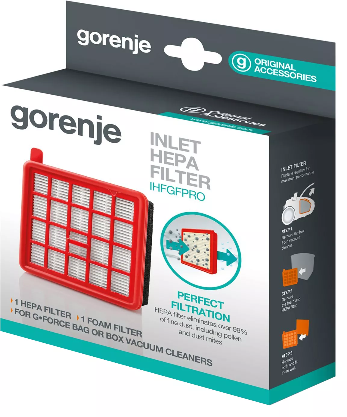 Фільтр пилососу GORENJE IHFGFPRO
