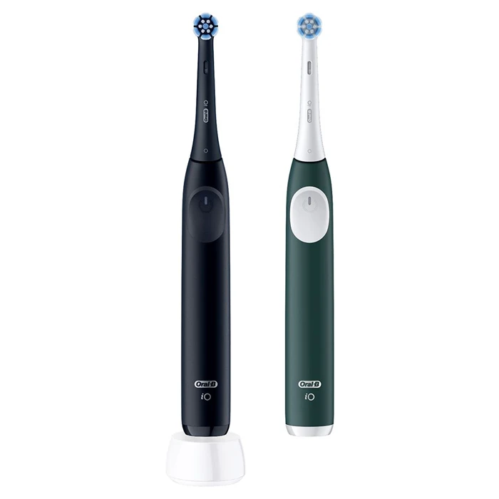 Зубні щітки BRAUN Oral-B iO Series 2 iOS2d.2ZZ9.0 Black+Green (2) - 2