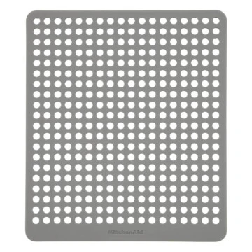 Килимок для сушіння посуду KitchenAid Sinkware, 29,5 х 34 см, сірий (KEG877OHASA)