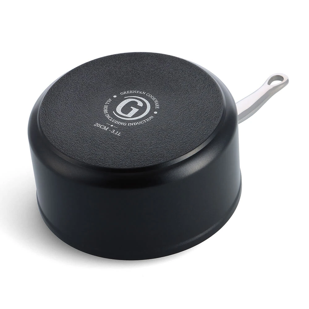 Ківш з кришкою GreenPan Barcelona Pro, 20 см, 3,1 л, з керамічним покриттям - 2