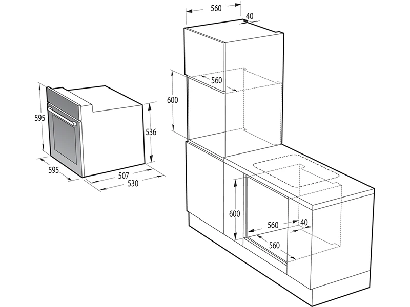 Духова шафа Gorenje - BO 6635 E 01 B - 2