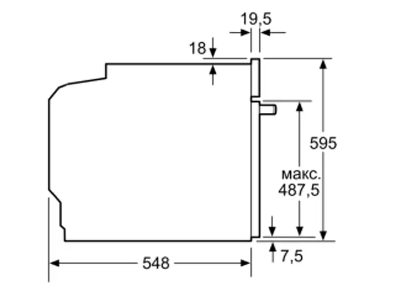 Духовой шкаф Bosch - HJA 737 BA 0 - 2