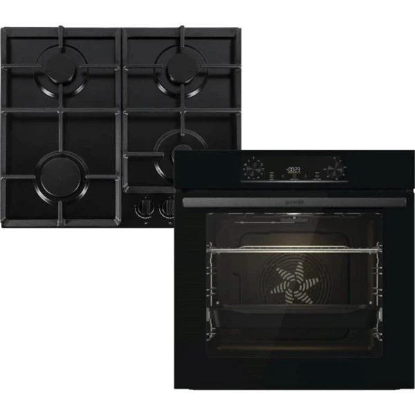 Комплект Дух.шафа + Вар. поверхню газ. GORENJE BO6735E05B + GTW641EB