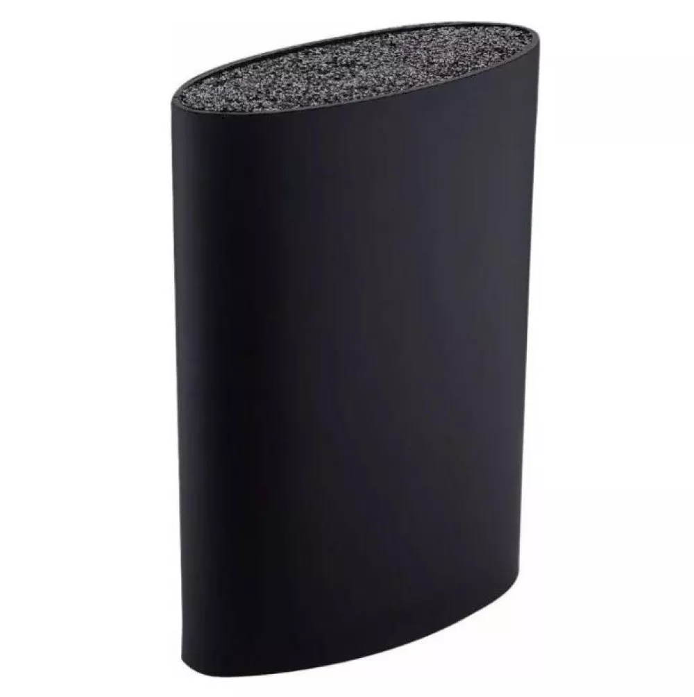 BG-3997-BL Підставка для ножів Bergner Black & white, 15.6х6.6х22 см (BG-3997-BL)