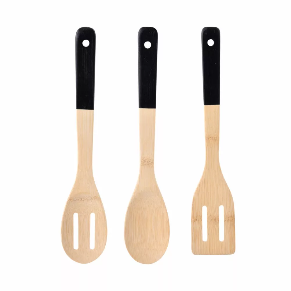 BG-43016-BK Набір кухонного приладдя Bergner Earth black, 3 предмети (BG-43016-BK)