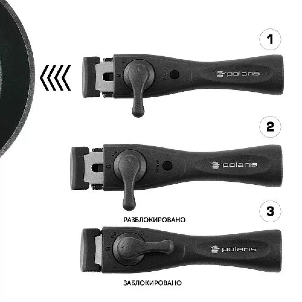 017462 Набір посуду POLARIS EasyKeep-4D 4 ін. (017462) - 2