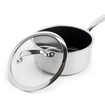 Набір ковшів із кришками GreenPan Premiere, 16/18/20 см, 1.6/2,1/3,1 л з керамічним покриттям (CC003 - 2