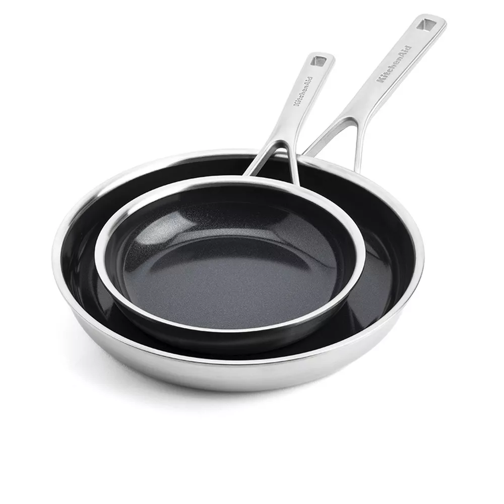 Набір сковорідок KitchenAid MSS, 20+28 см із керамічним покриттям (CC006065-001)